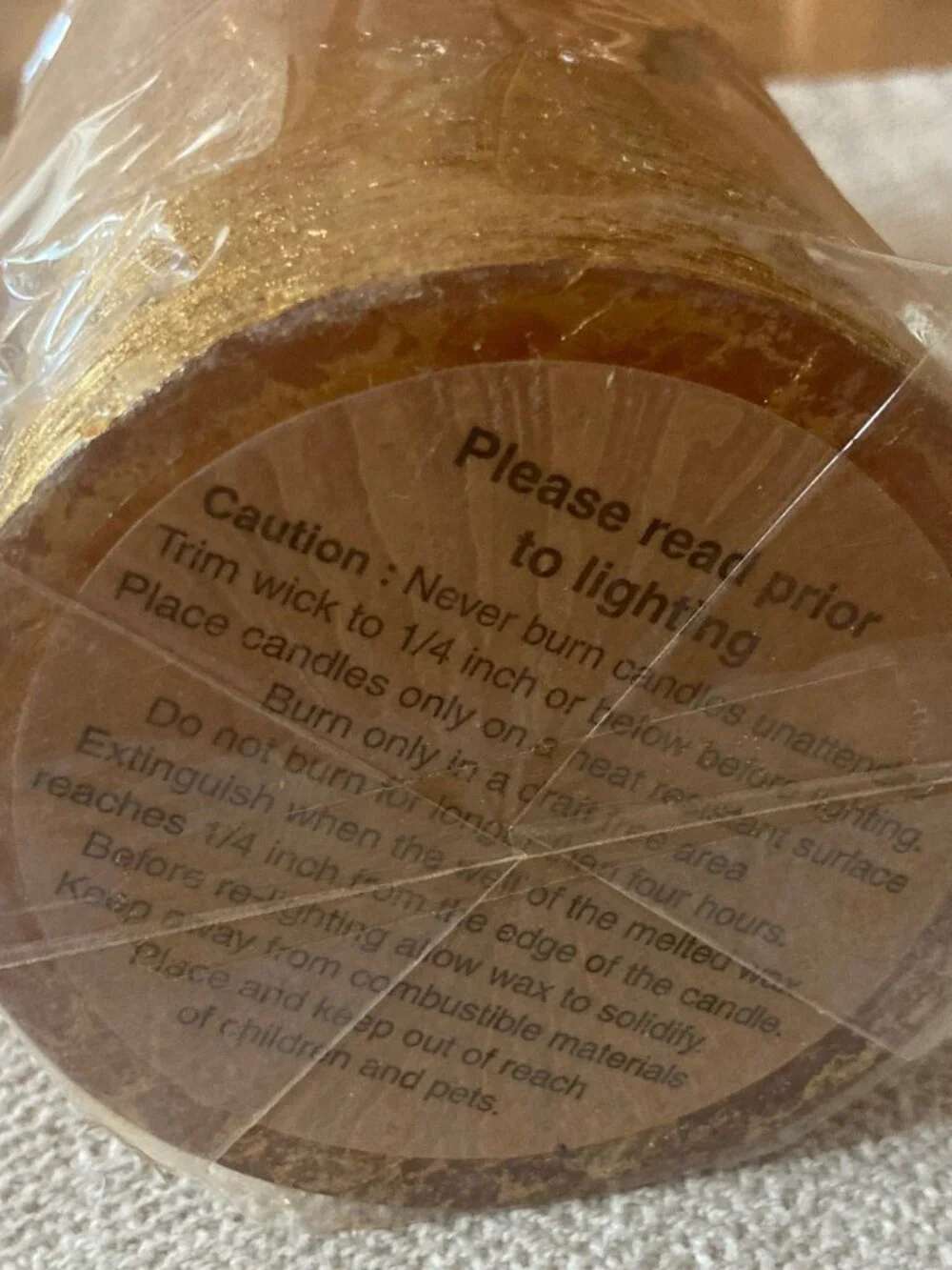 Dansk Pillar Candle